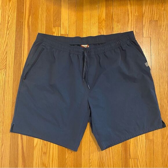 L.L. Bean Multisport Shorts men's xxl navy blue athletic drawstring - Picture 2 of 15